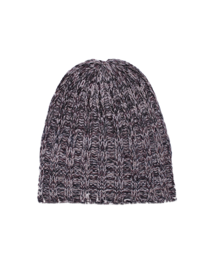 Cappello cashmere a coste