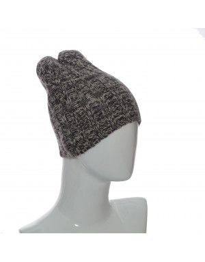 Cappello cashmere a coste