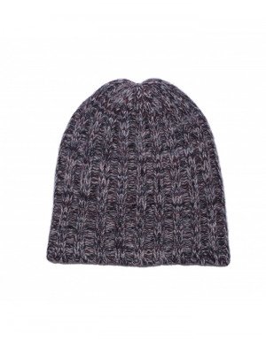 Cappello cashmere a coste