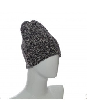 Cappello cashmere a coste