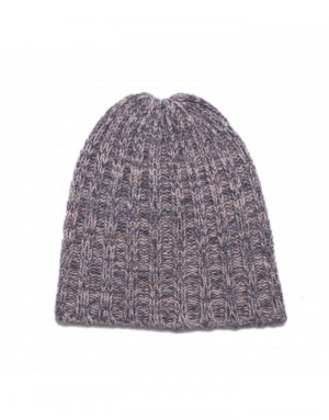 Cappello cashmere a coste