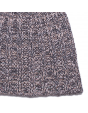 Cappello cashmere a coste