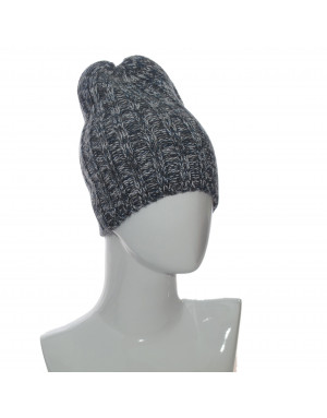 Cappello cashmere a coste