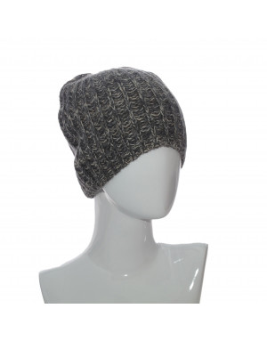 Cappello cashmere a coste