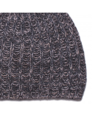 Cappello cashmere a coste