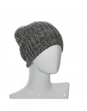 Cappello cashmere a coste