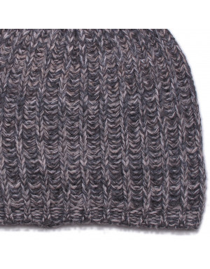 Cappello cashmere a coste