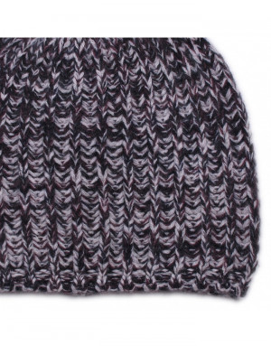 Cappello cashmere a coste