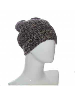 Cappello cashmere a coste