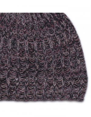 Cappello cashmere a coste