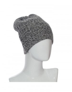 Cappello cashmere a coste