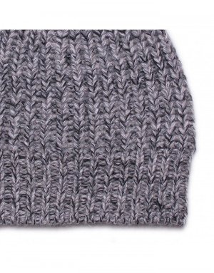 Cappello cashmere a coste