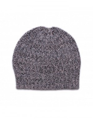 Cappello cashmere a coste