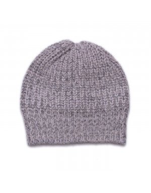 Cappello cashmere a coste