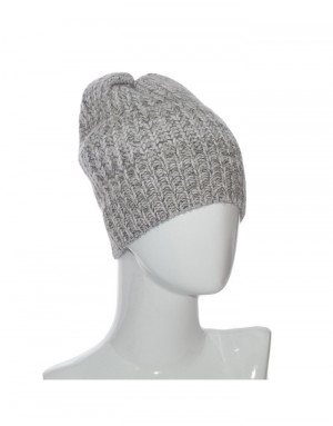 Cappello cashmere a coste