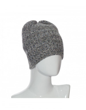 Cappello cashmere a coste