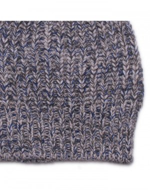 Cappello cashmere a coste