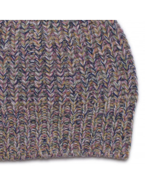 Cappello cashmere a coste