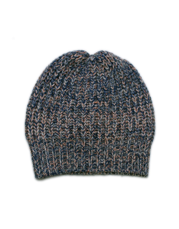 Cappello cashmere a coste