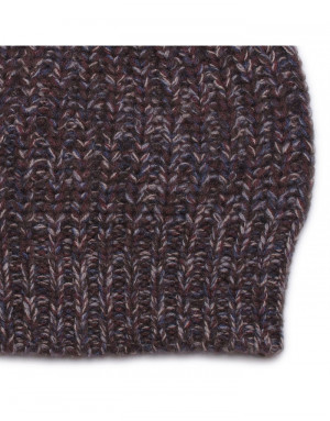 Cappello cashmere a coste