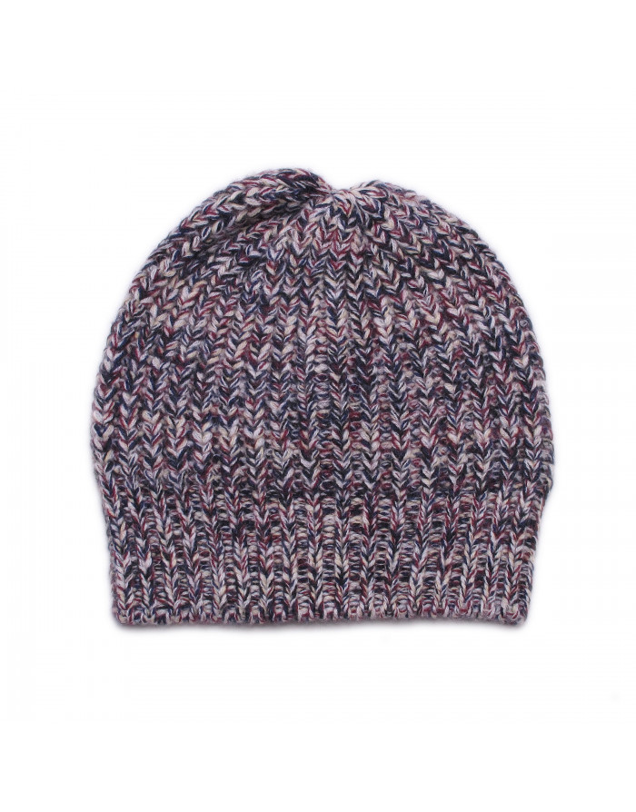 Cappello cashmere a coste