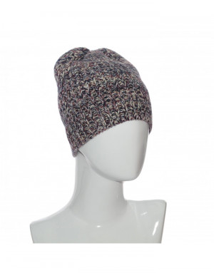 Cappello cashmere a coste