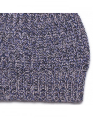 Cappello cashmere a coste