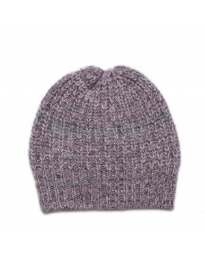 Cappello cashmere a coste