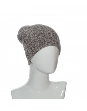 Cappello cashmere a coste