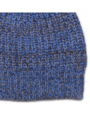 Cappello cashmere a coste