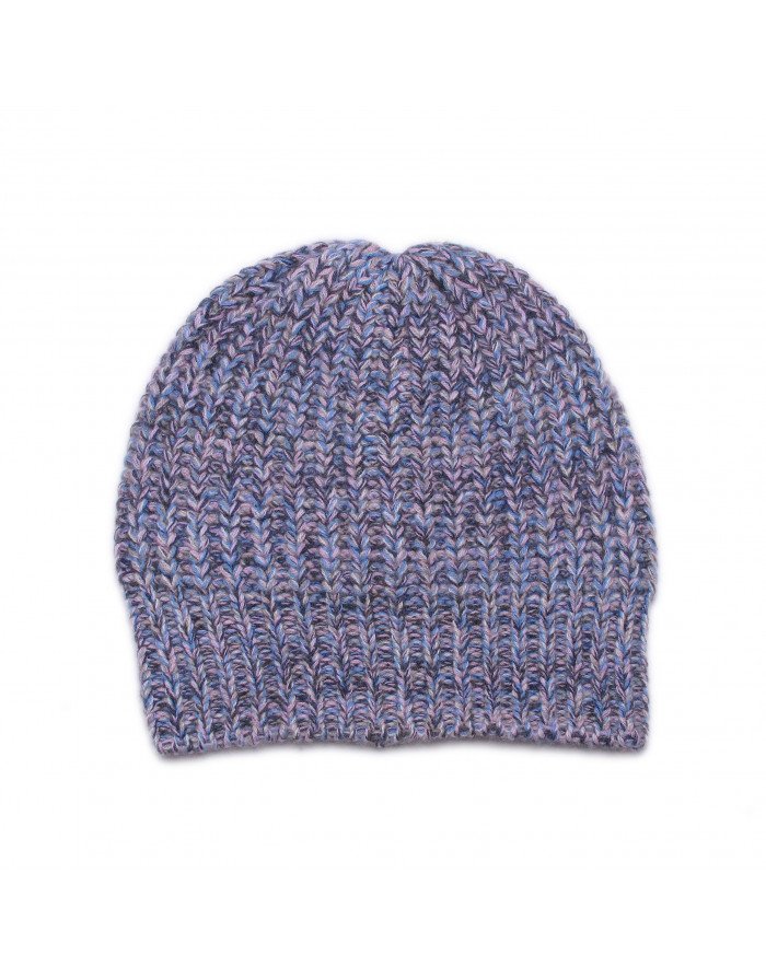 Cappello cashmere a coste