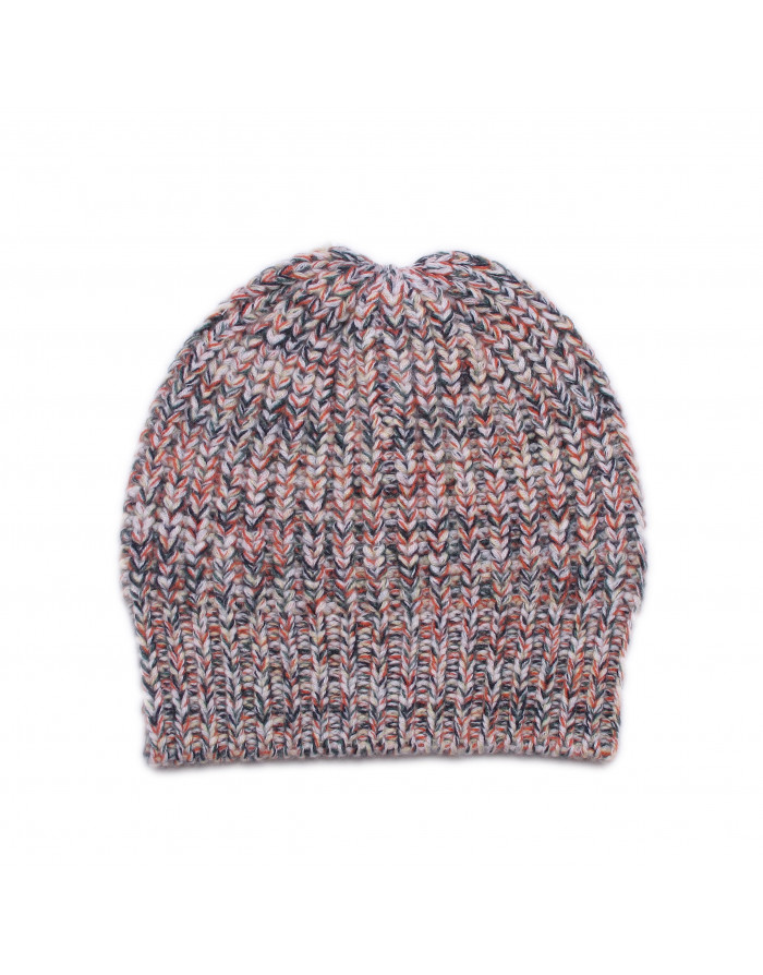 Cappello cashmere a coste