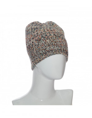 Cappello cashmere a coste