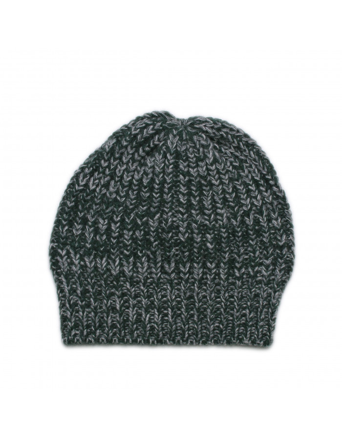 Cappello cashmere a coste