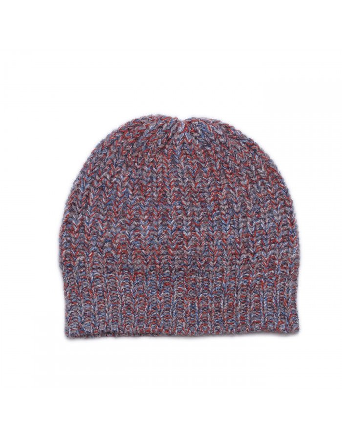 Cappello cashmere a coste