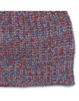 Cappello cashmere a coste