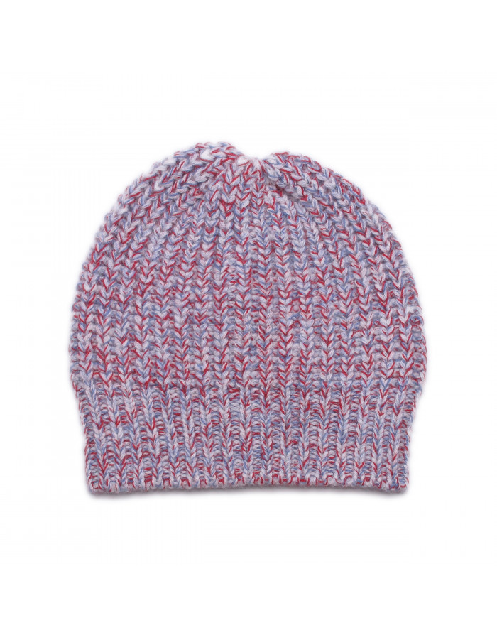 Cappello cashmere a coste