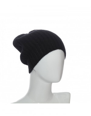 Cappello cashmere a coste