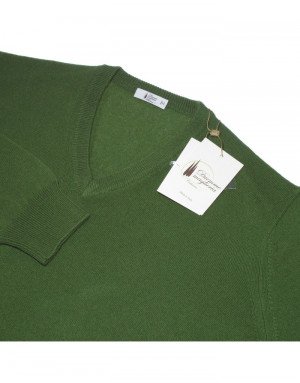 Maglia con scollo a V cashmere