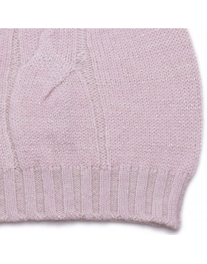 Cappello cashmere e lurex