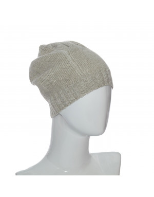 Cappello cashmere e lurex