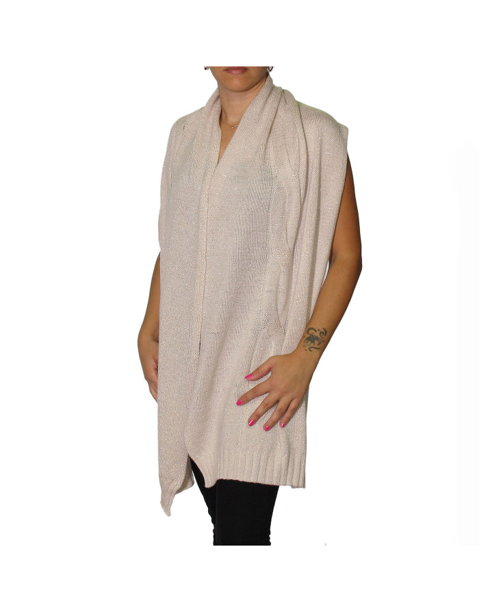 Stola cashmere lana e lurex