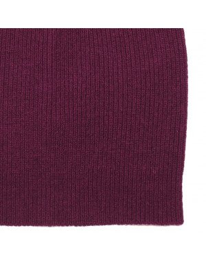 Cappello cashmere a coste