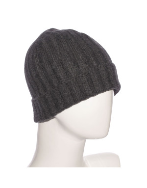 Cappello cashmere a coste