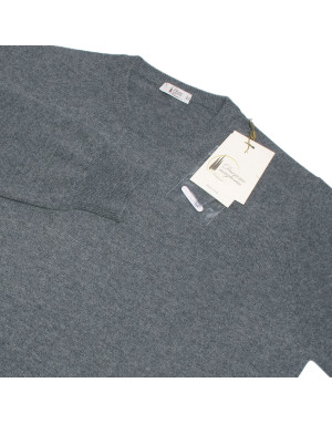 Maglia girocollo cashmere