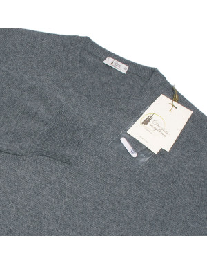 Maglia girocollo cashmere