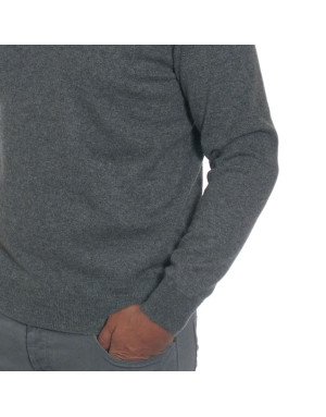 Maglia con scollo a V cashmere