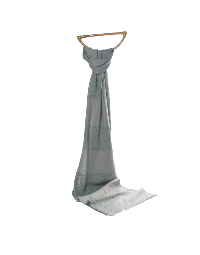 Sciarpa cashmere a righe
