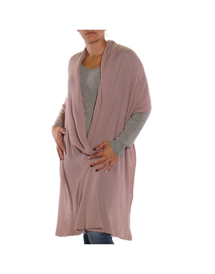 Stola cashmere rosa