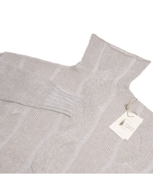 Maxipull cashmere lana e lurex